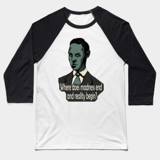 Howard Phillips Lovecraft Baseball T-Shirt